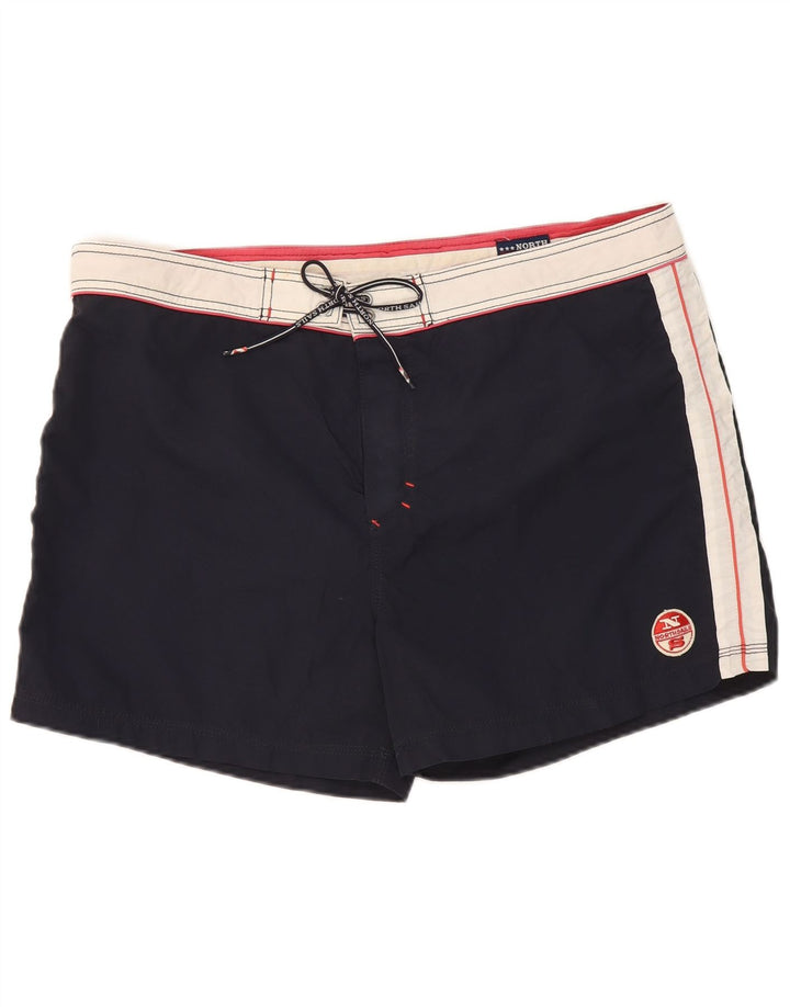 Ανδρικό σορτς κολύμβησης North Sails XL Navy Blue Colourblock Polyamide