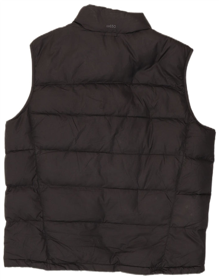 EDDIE BAUER Ανδρικό padded Gilet UK 40 Large Black Polyester
