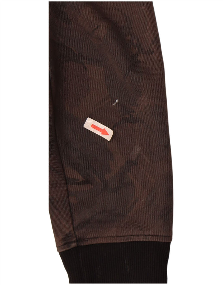 Fred Perry Ανδρική αθλητική φόρμα Top Jacket Μικρό καφέ Καμουφλάζ Πολυεστέρας