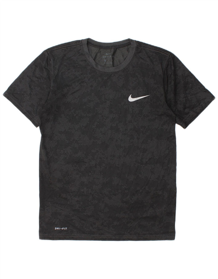 Ανδρικό μπλουζάκι Nike Dri Fit Top Small μαύρο πολυεστέρας παραλλαγής