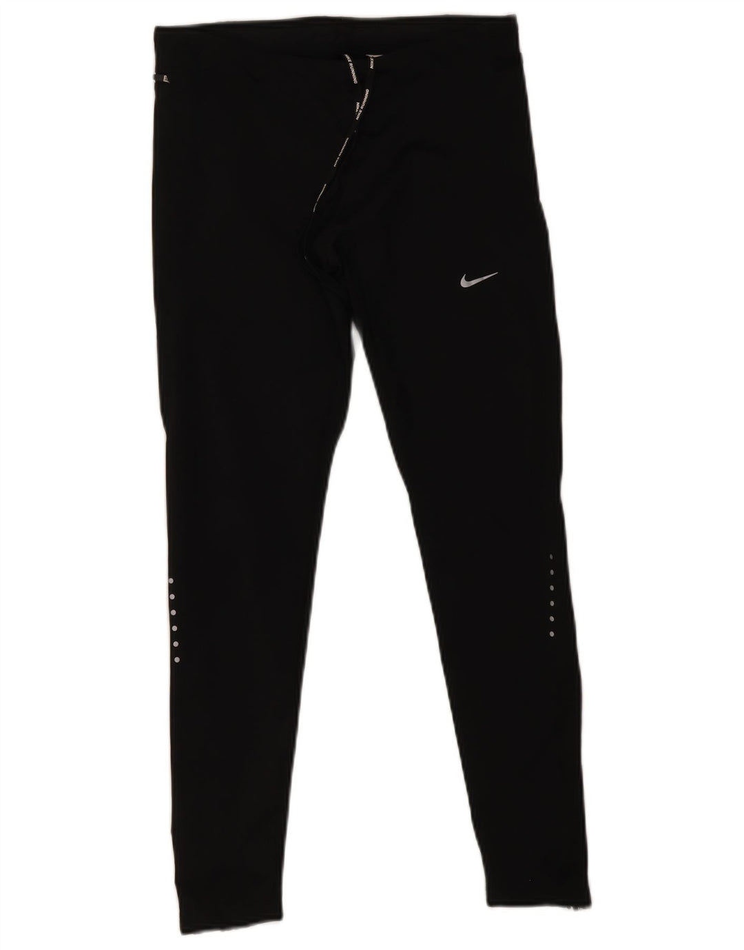 Γυναικεία κολάν Nike Dri Fit UK 12 μεσαίου μαύρου πολυεστέρα