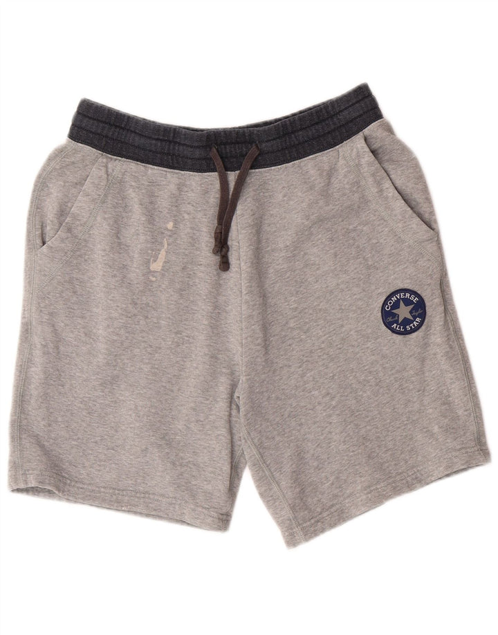 Ανδρικό σορτς Converse All Star Graphic Casual Small W28 Γκρι βαμβακερό