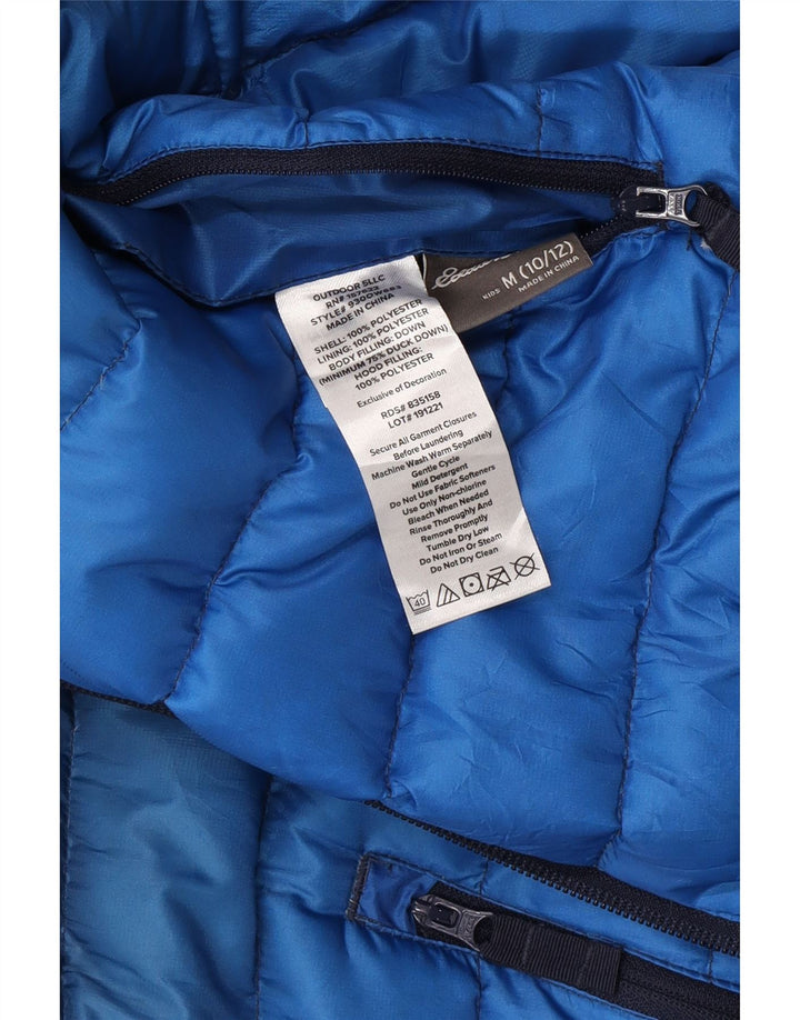 Μπουφάν Eddie Bauer Boys με κουκούλα με επένδυση 10-11 ετών Medium Navy Blue