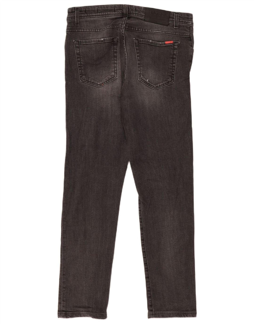 Liu Jo Mens Regular Slim Jeans W35 L30 Γκρι βαμβακερό