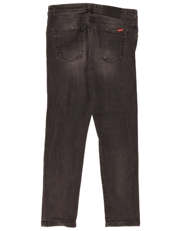 Liu Jo Mens Regular Slim Jeans W35 L30 Γκρι βαμβακερό