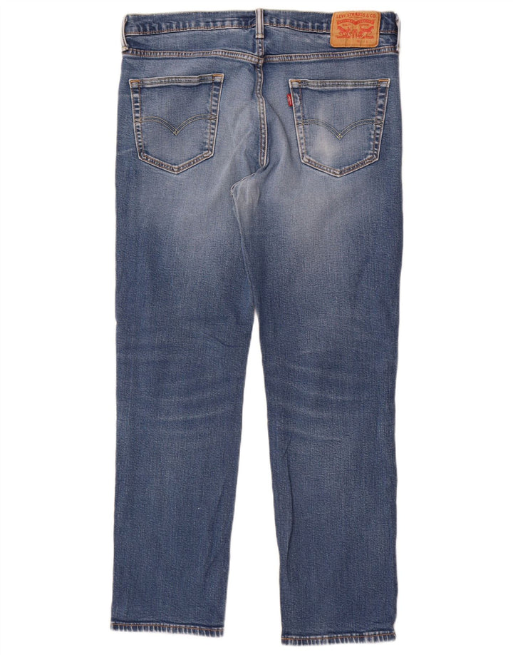 Levi's Mens 541 Straight Jeans W34 L32 Μπλε βαμβακερό