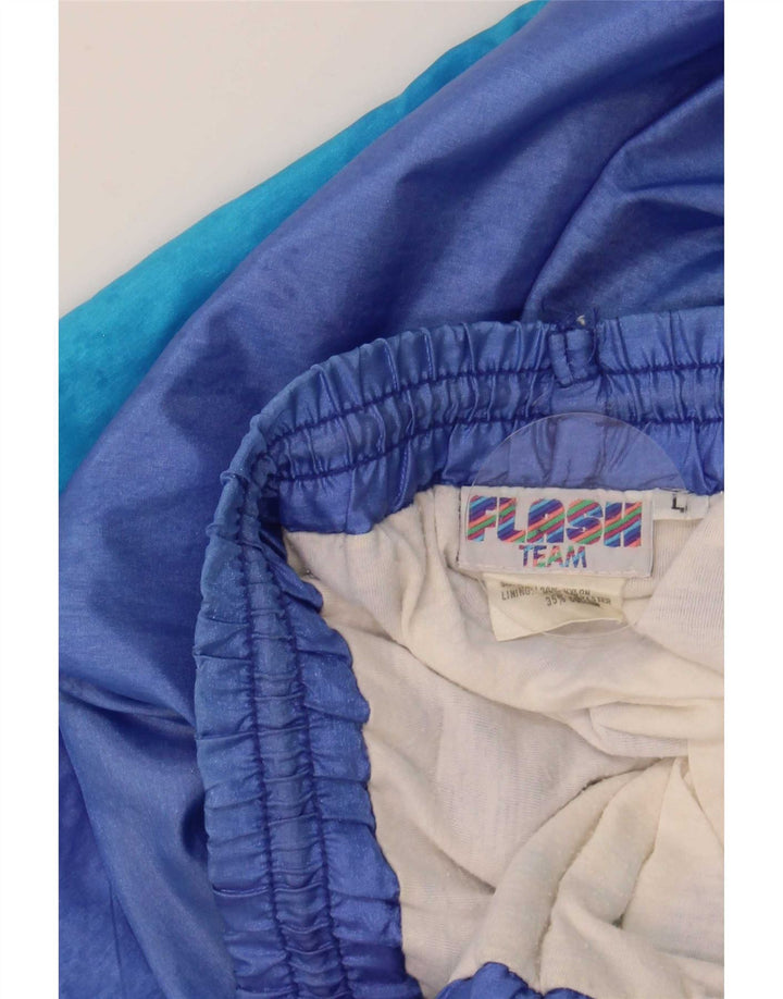 Ανδρική φόρμα Flash Παντελόνι Joggers Μεγάλο Μπλε Χρώμα Nylon