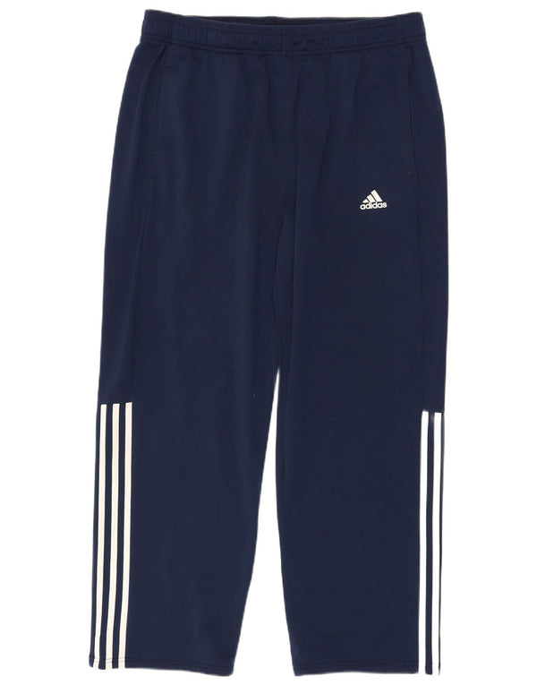 Ανδρική φόρμα Adidas Παντελόνι UK 48/50 XL Navy Blue Polyester