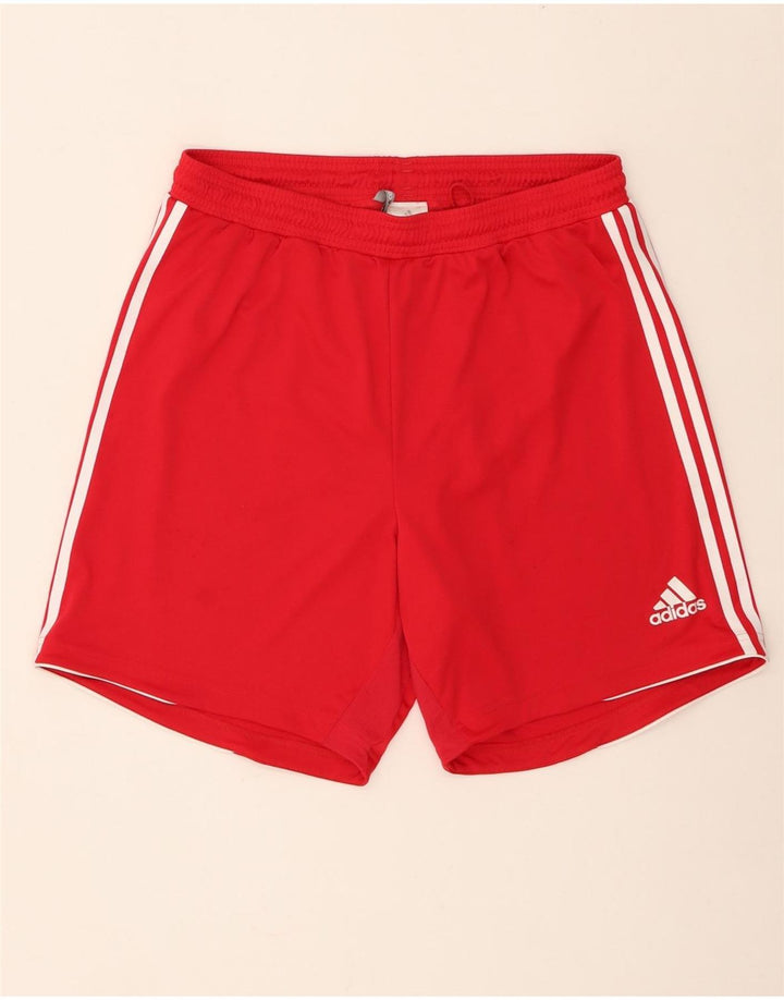 Ανδρικό σορτς Adidas Climacool με μεσαίο κόκκινο πολυεστέρα