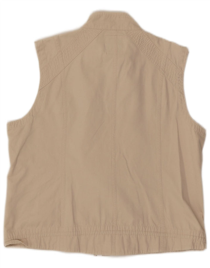 Lerros Γυναικείο Gilet IT 42 Βαμβακερό μεσαίο μπεζ