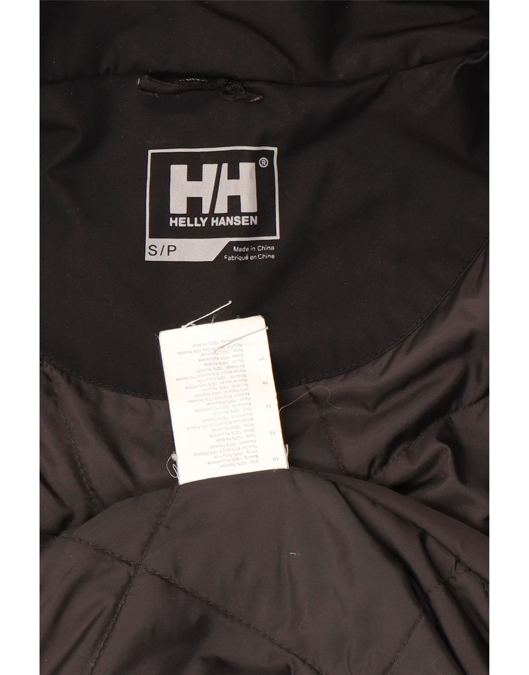 Helly Hansen Ανδρικό μπουφάν Parka με κουκούλα UK 36 Small Black Polyester