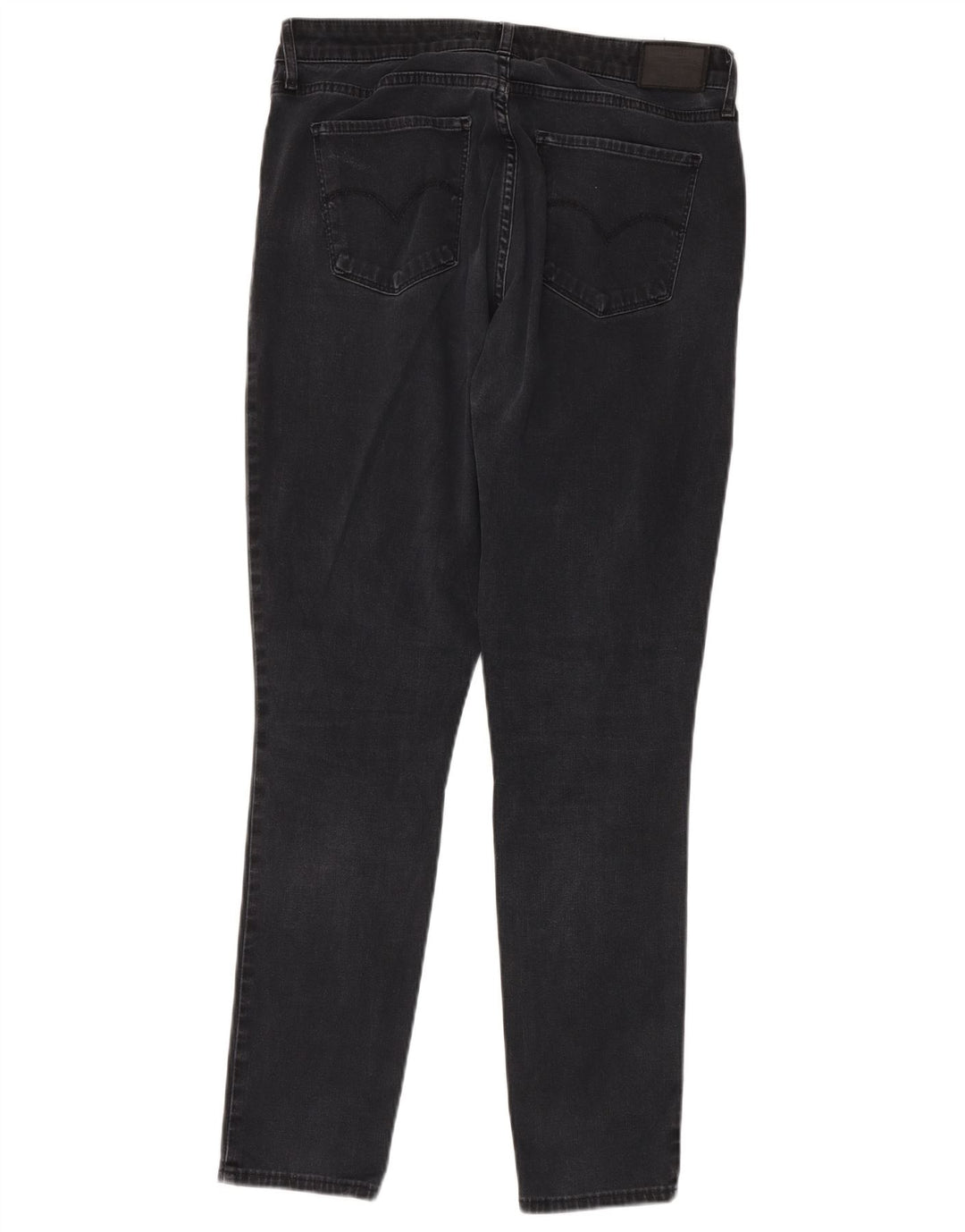 LEVI'S Γυναικείο 721 Ψηλό Skinny Jeans W33 L30 Γκρι βαμβακερό