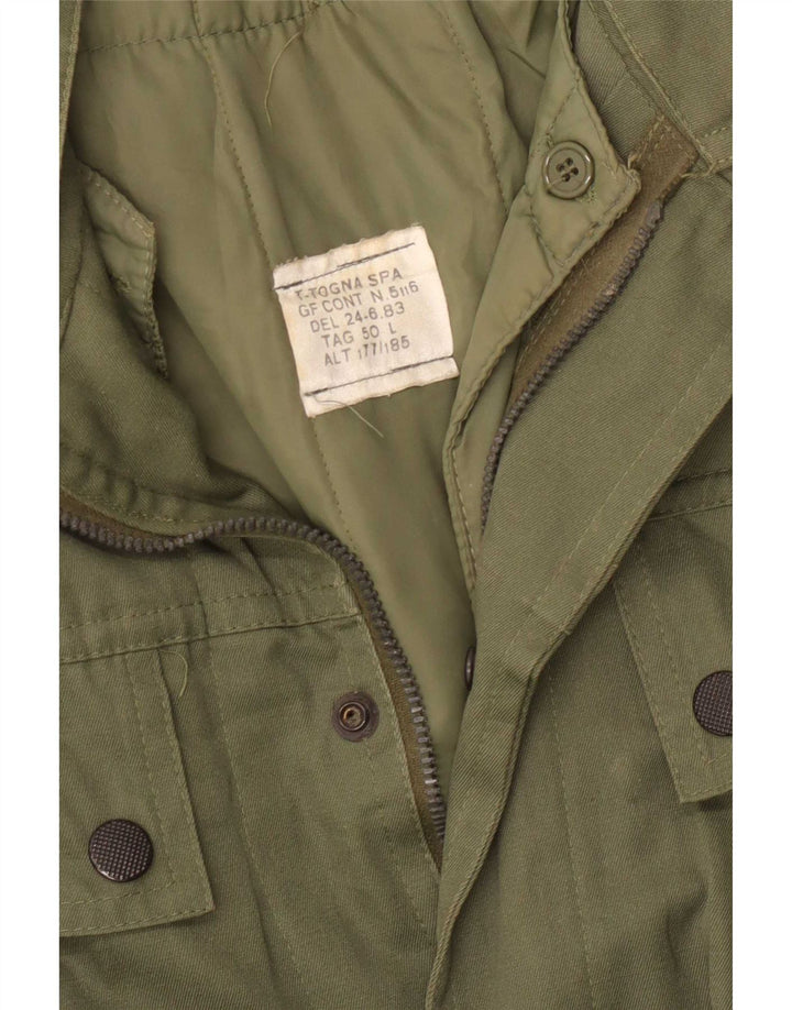 Vintage Ανδρικό Μπουφάν Parka IT 50 Large Khaki