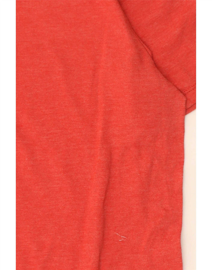 Ανδρικό γραφικό T-Shirt Hurley Top μεγάλο κόκκινο πολυεστέρα