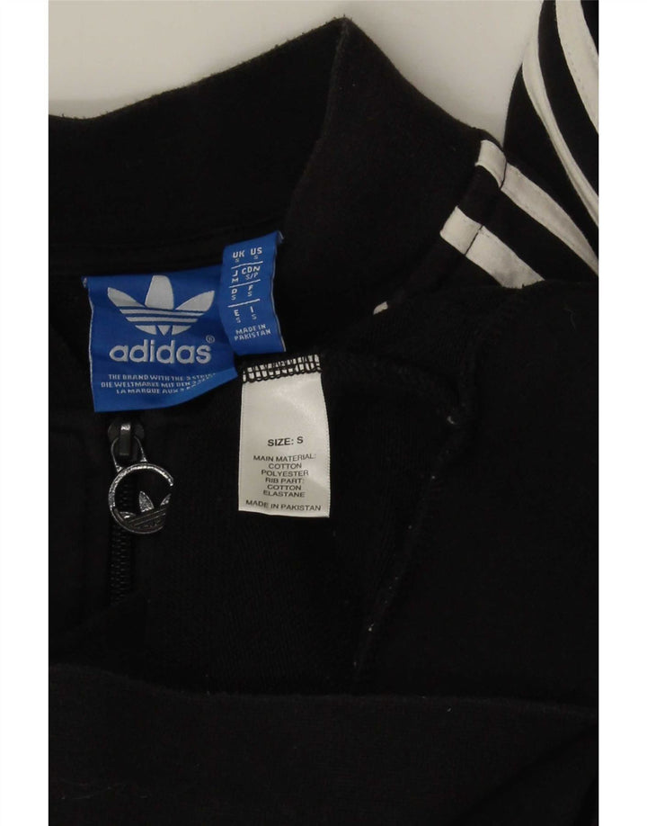 Ανδρική φόρμα Adidas Top Jacket Μικρό μαύρο βαμβακερό