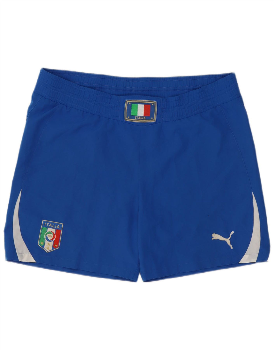 Puma Mens Italia Graphic αθλητικό σορτς μεγάλο μπλε πολυεστέρα