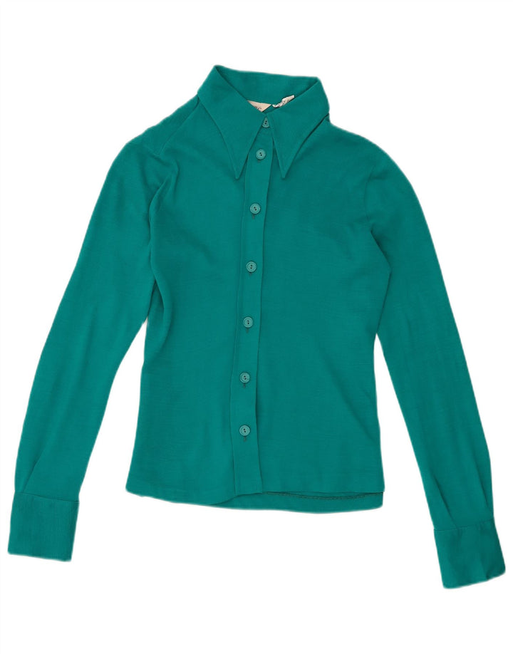 Imec Γυναικείο πουκάμισο Crop IT 46 Large Green