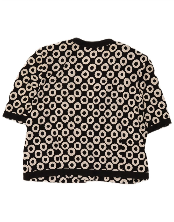 Vintage Γυναικείο Σετ 2 τεμαχίων UK 16 Large Black Geometric