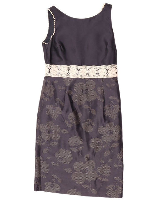 Γυναικείο φόρεμα με θήκη Fenn Wright Manson UK 10 Small Navy Blue Floral