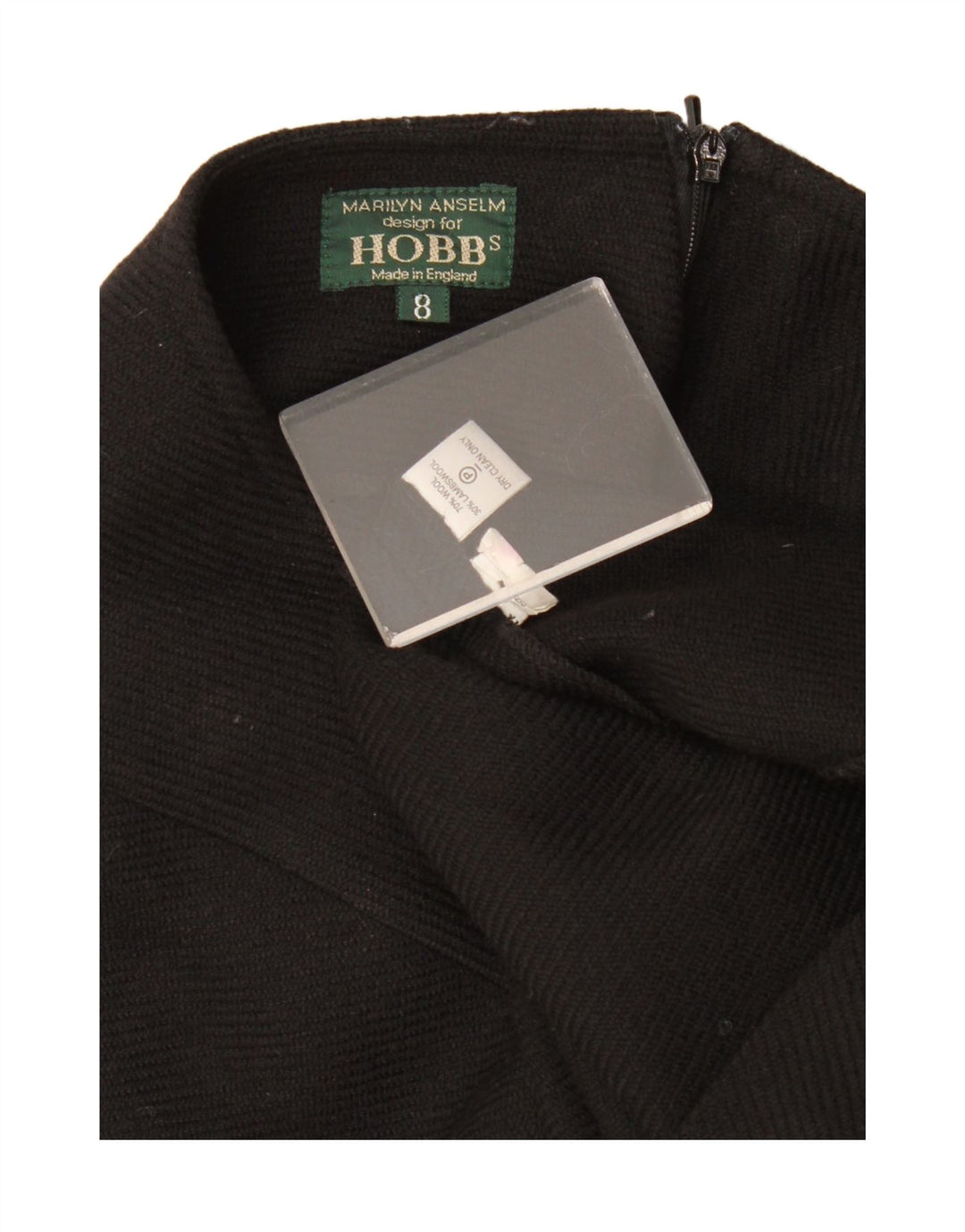 Hobbs Γυναικεία Maxi Φούστα UK 8 Small W30 Black Wool