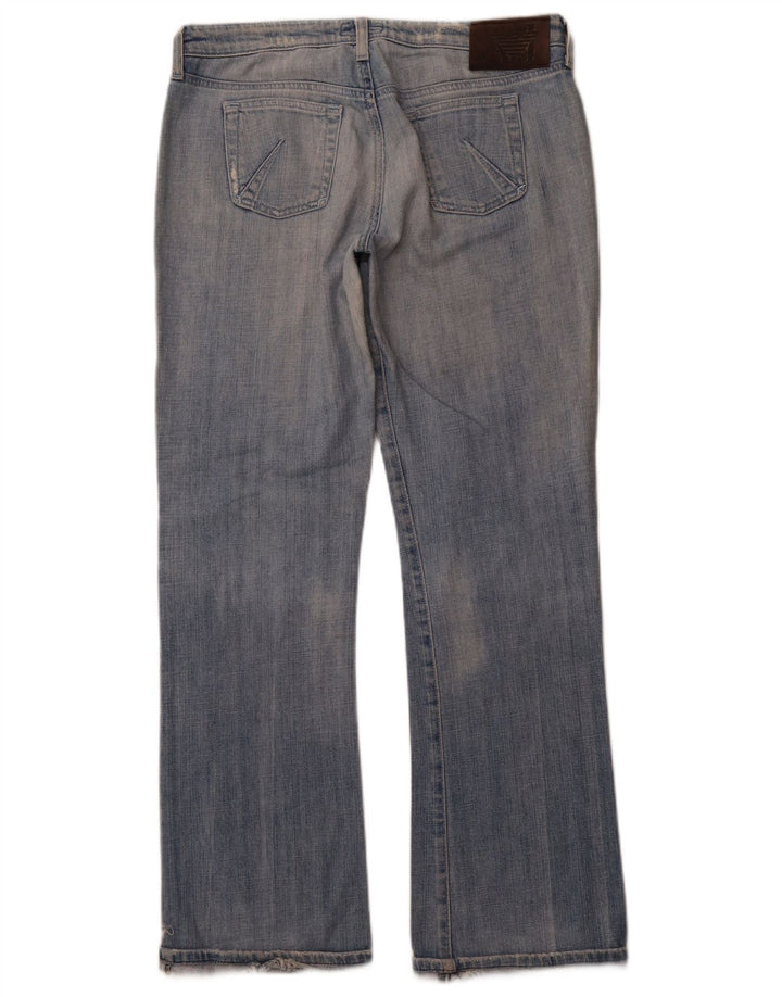 ARMANI Γυναικείο Bootcut Jeans W30 L31 Μπλε βαμβακερό