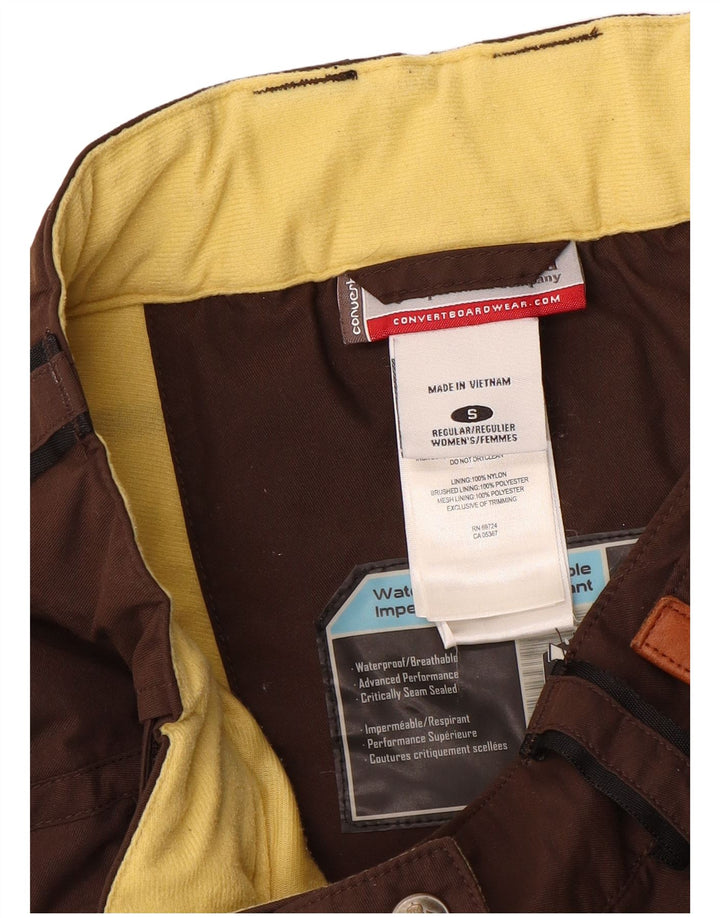 Γυναικείο παντελόνι σκι COLUMBIA UK 10 Small Brown Nylon