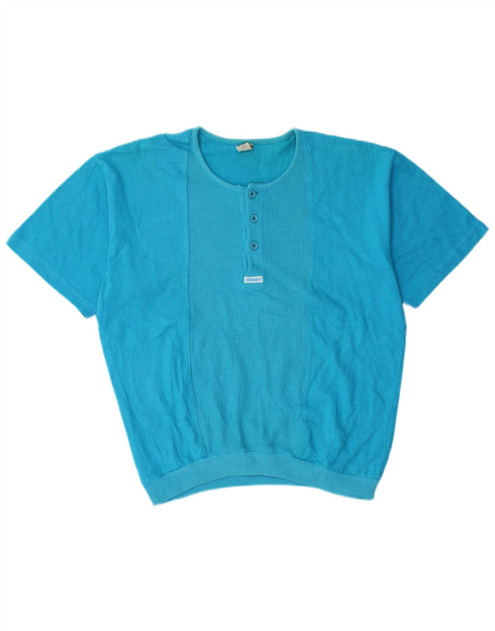 Γυναικείο κοντομάνικο πουλόβερ με λαιμόκοψη Carrera UK 14 Medium Blue