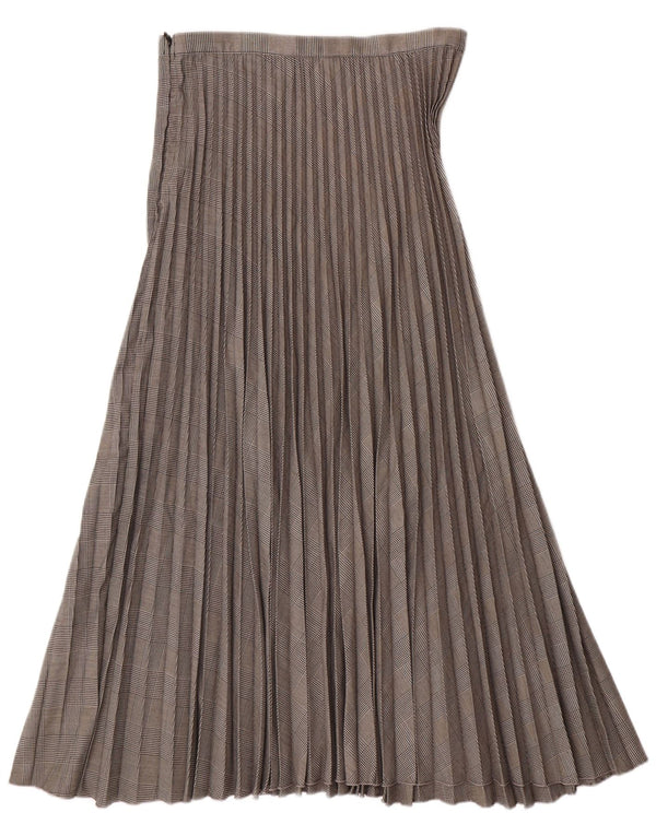 H&M γυναικεία φούστα πλισέ με μαχαίρι EU 38 Medium W28 Grey Houndstooth Polyester