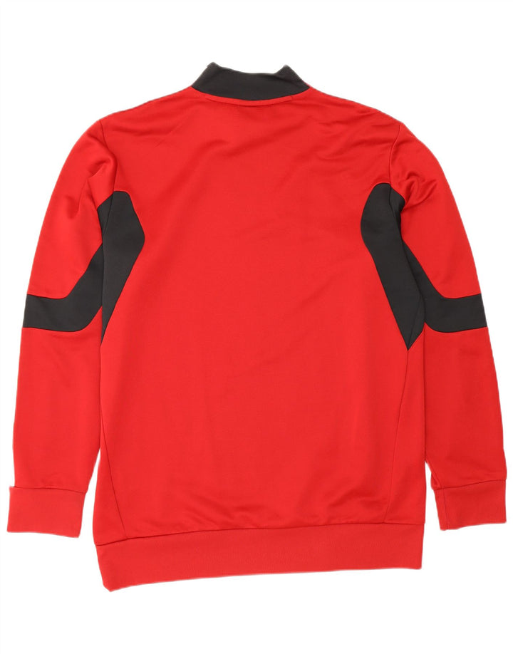 Ανδρικό φούτερ Adidas Jumper UK 42/44 Μεγάλο κόκκινο χρώμα πολυεστέρα