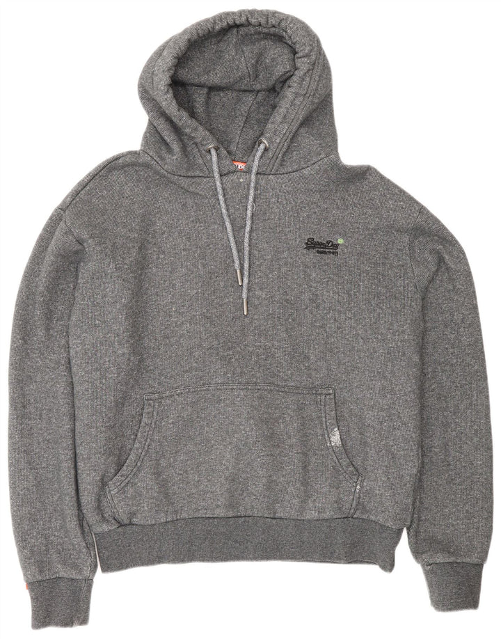 Superdry Ανδρικό Hoodie Jumper XL Γκρι βαμβακερό