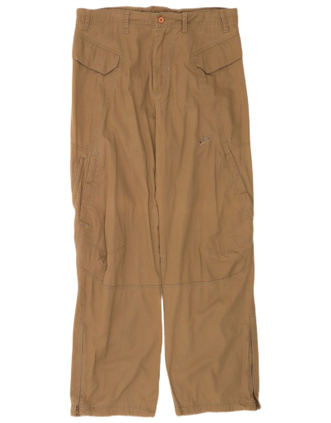 Nike Ανδρικό Ίσιο Cargo Παντελόνι Μεσαίο W30 L30 Μπεζ Βαμβακερό