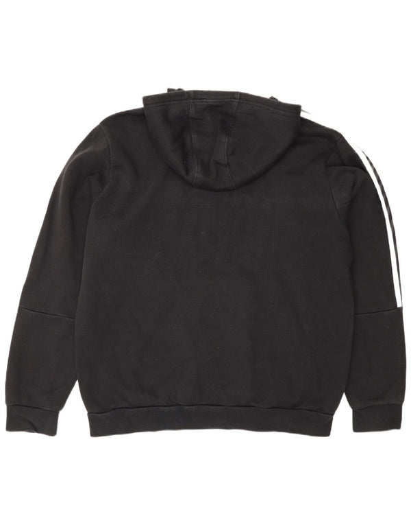 Adidas Ανδρικό γραφικό κουκούλα Jumper XL Black Cotton Sports