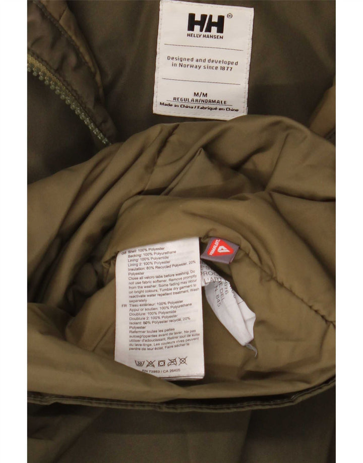 Helly Hansen Γυναικείο παλτό με κουκούλα UK 14 Medium Khaki Polyester
