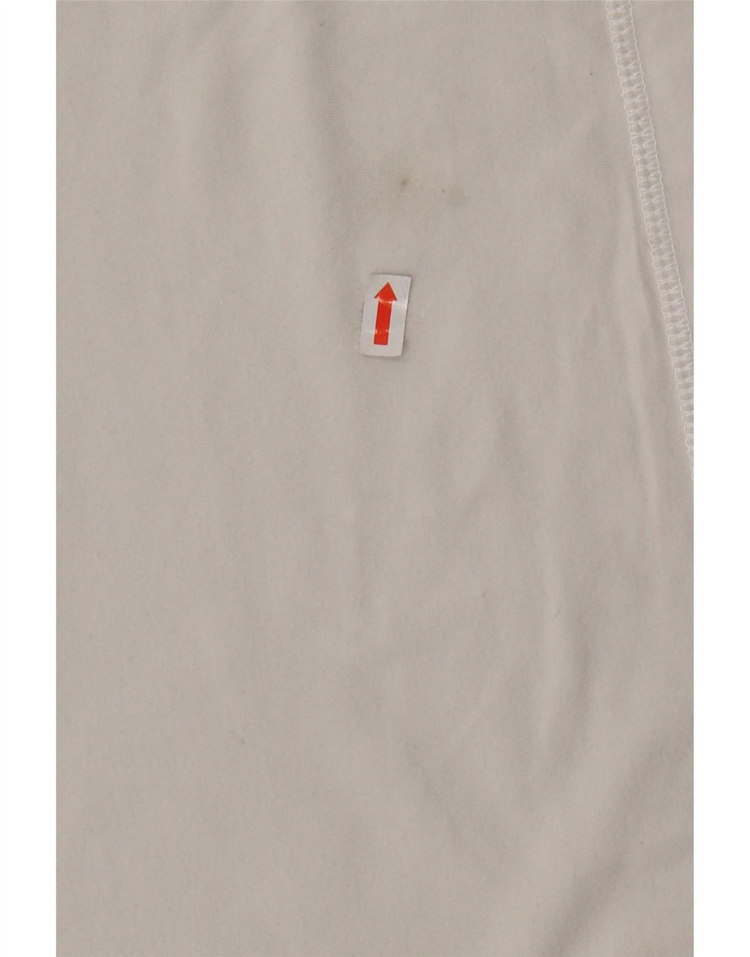 Γυναικείο T-Shirt CHAMPION Top UK 14 Large White Colourblock