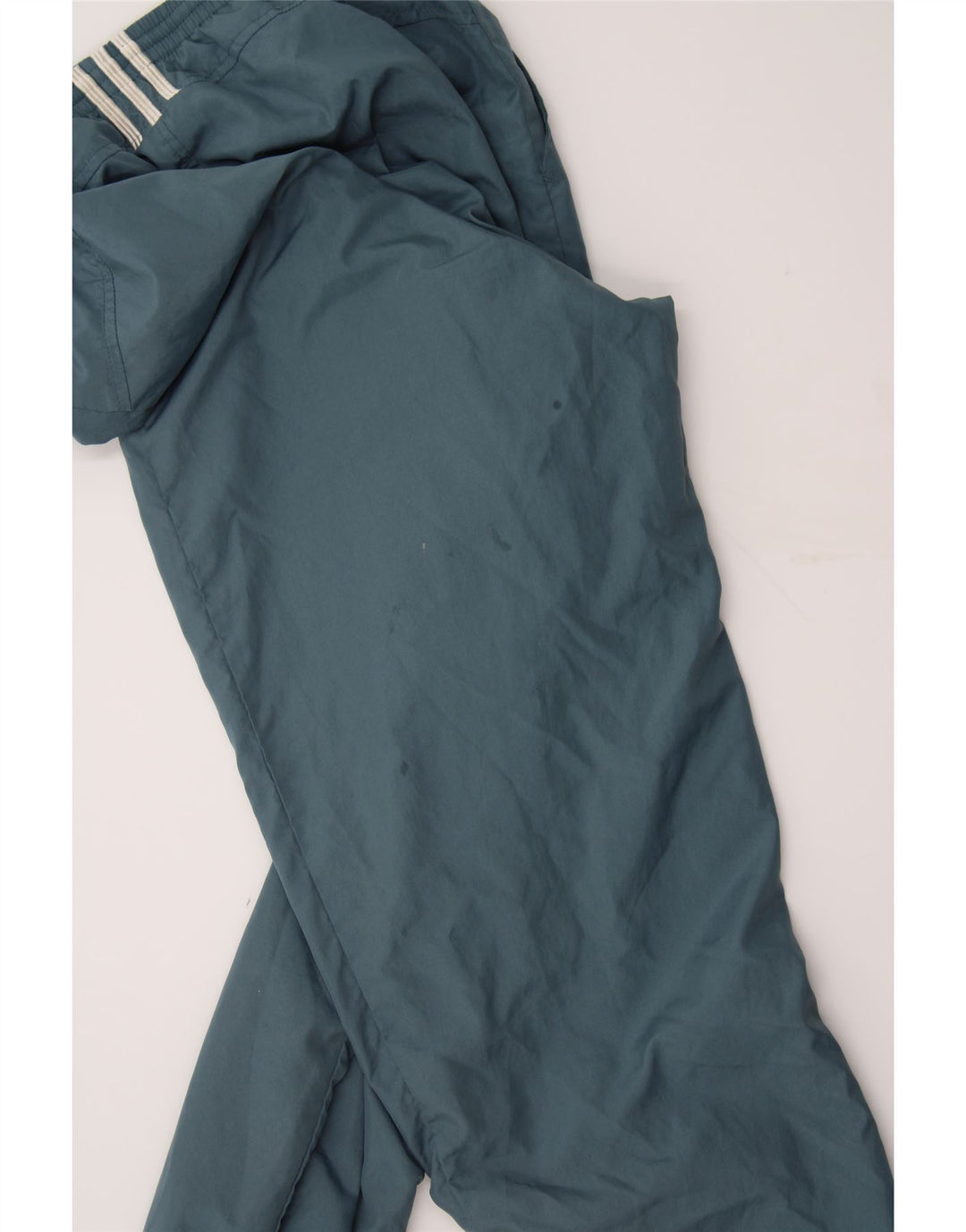 ADIDAS Womens Tracksuit Trousers UK 12 Medium Blue Polyester Vintage Adidas and Second-Hand Adidas from Messina Hembry 