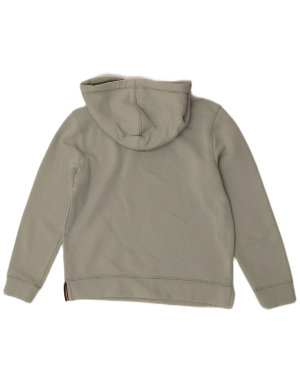 Tommy Hilfiger Γυναικείο Graphic Hoodie Jumper UK 6 XS Green