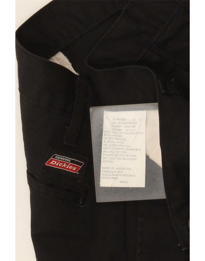 Ανδρικό παντελόνι Chino Dickies Regular W40 L32 Μαύρο πολυεστέρα