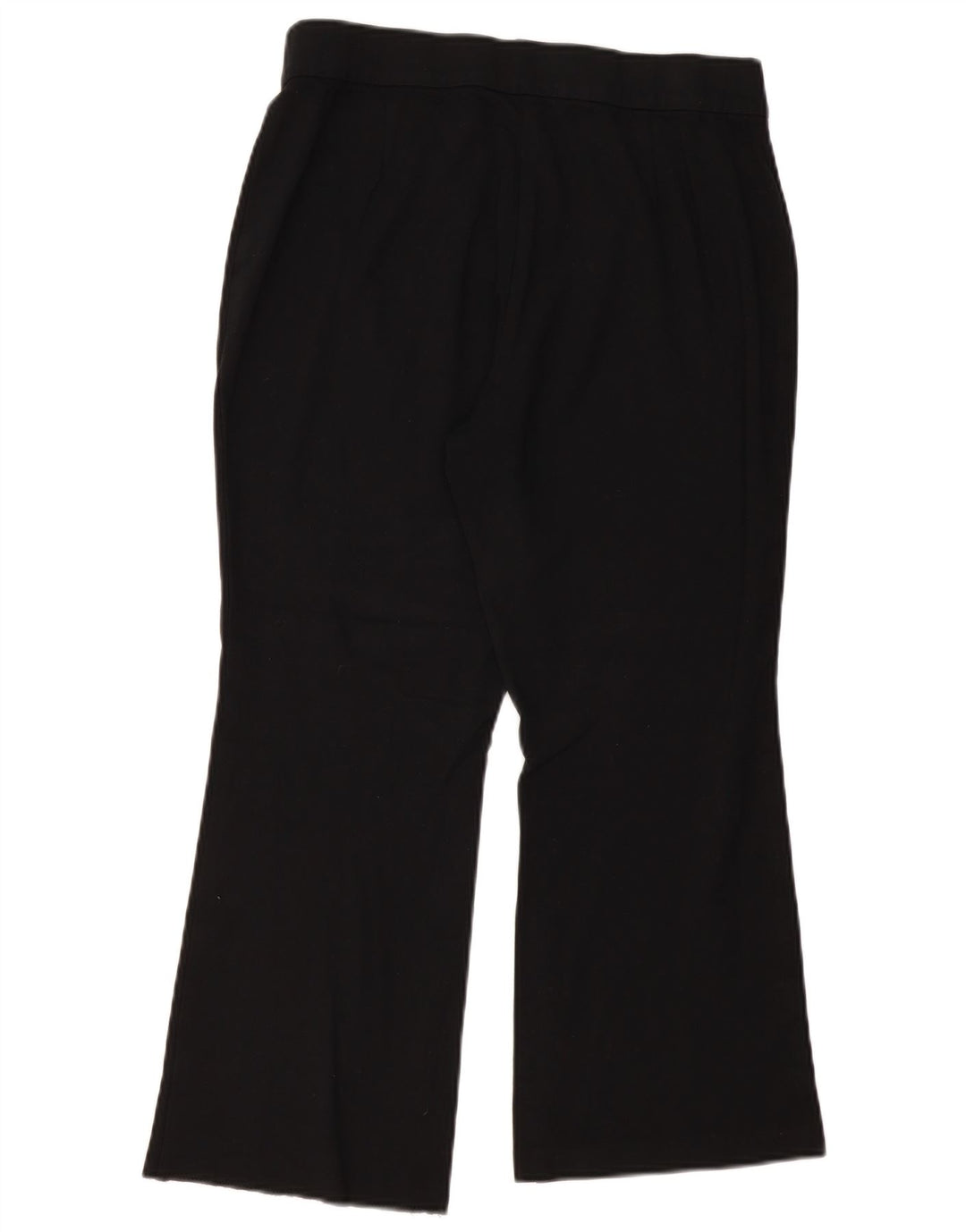 MARKS & SPENCER Γυναικείο Bootcut Cropped Παντελόνι UK 16 Large W32 L25 Black