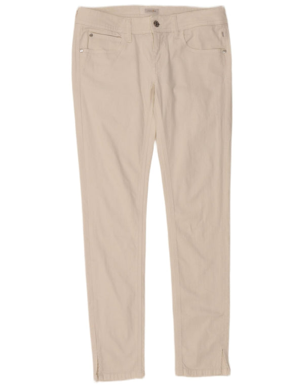 MELTIN' POT Γυναικείο Skinny Jeans W29 L32 Λευκό βαμβακερό