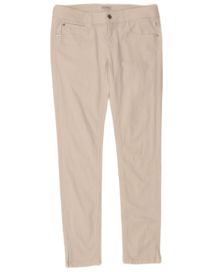 MELTIN' POT Γυναικείο Skinny Jeans W29 L32 Λευκό βαμβακερό