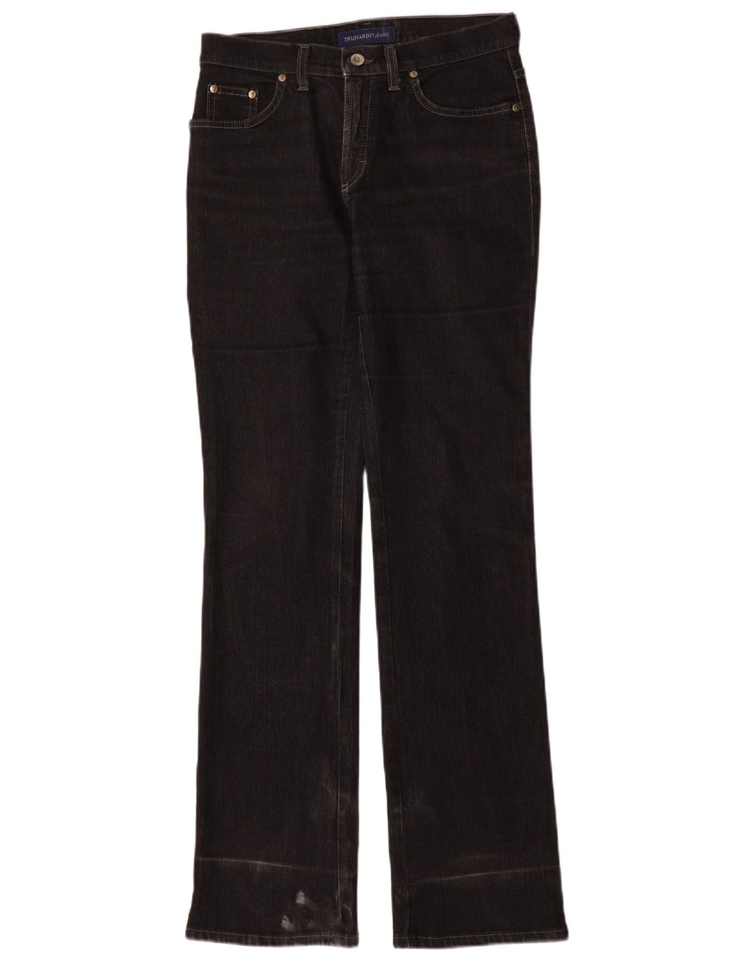 Trussardi γυναικείο τζιν μποτάκι IT 42 Medium W26 L33 Μαύρο βαμβακερό