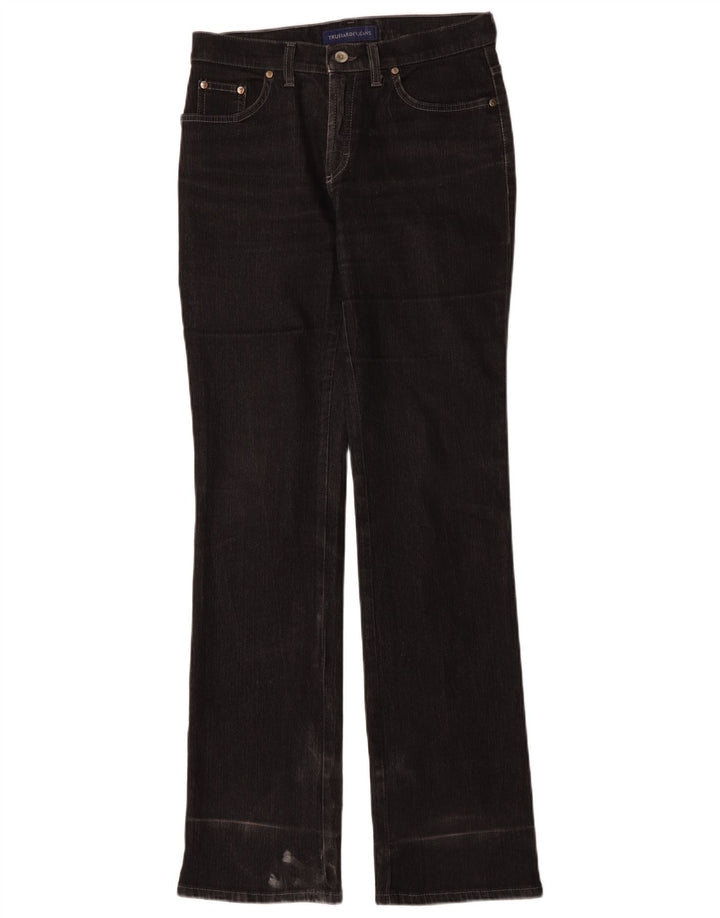 Trussardi γυναικείο τζιν μποτάκι IT 42 Medium W26 L33 Μαύρο βαμβακερό