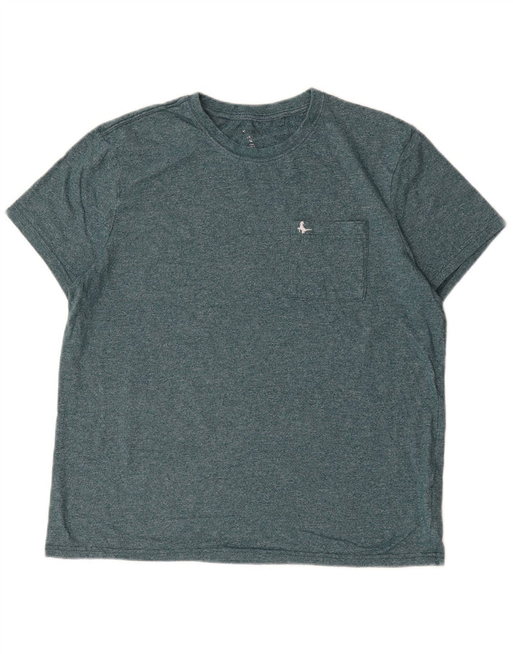Jack Wills Ανδρικό T-Shirt Top XL Green Polyester