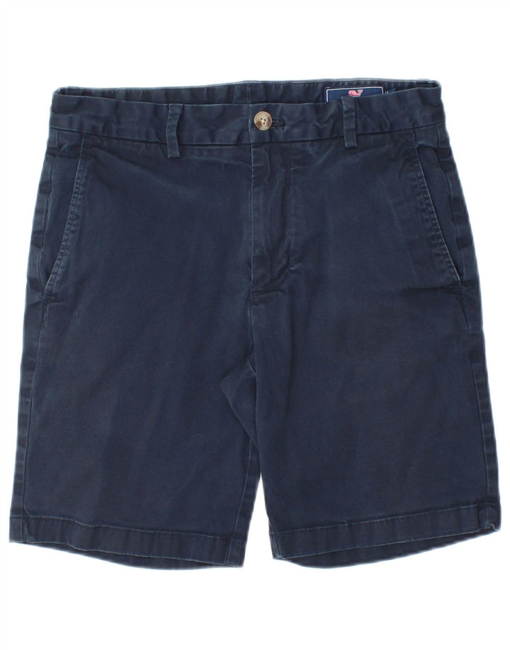 VINEYARD VINES Ανδρικό σορτς Chino W28 Small Navy Blue Cotton