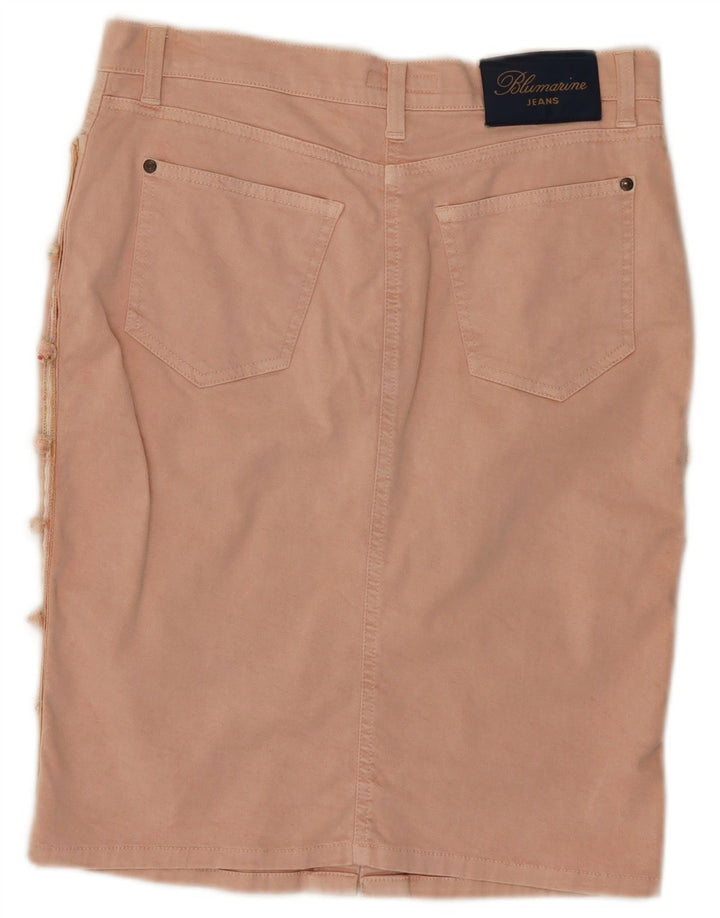 Γυναικεία Τζιν Φούστα Blumarine IT 42 Medium W30 Ροζ Βαμβακερή