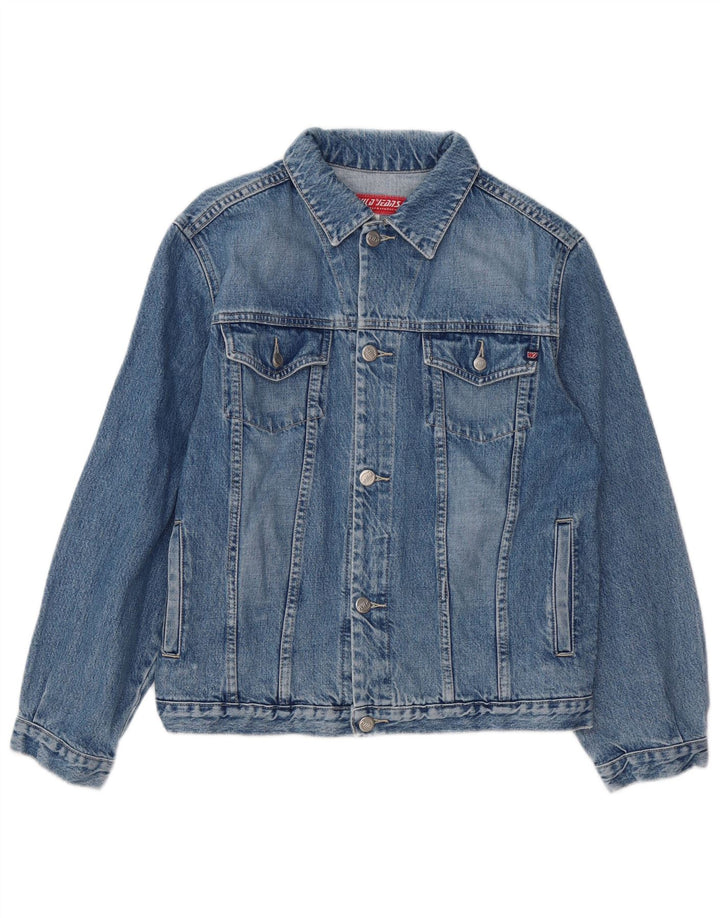 Wild Jeans Γυναικείο Τζιν Μπουφάν UK 18 XL Μπλε Βαμβακερό