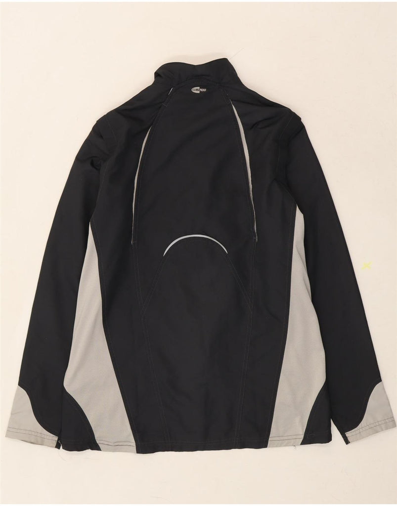 ADIDAS Womens Clima Proof Windbreaker Jacket UK 12 Medium Navy Blue Vintage Adidas and Second-Hand Adidas from Messina Hembry 