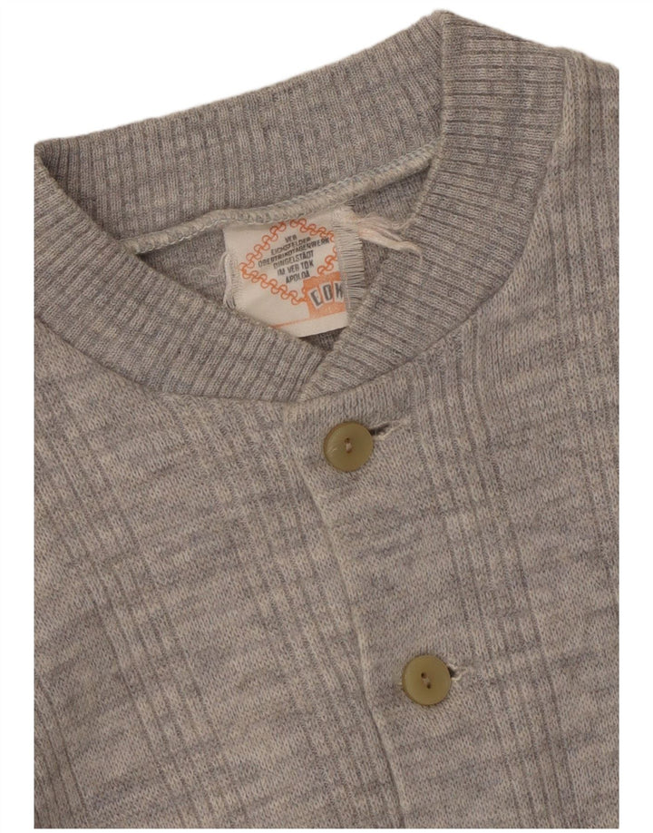 Vintage γυναικεία ζακέτα πουλόβερ UK 14 Medium Grey