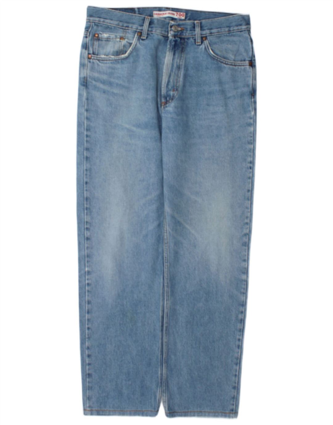 Carrera Mens 700 Regular Straight Jeans W32 L31 Blue