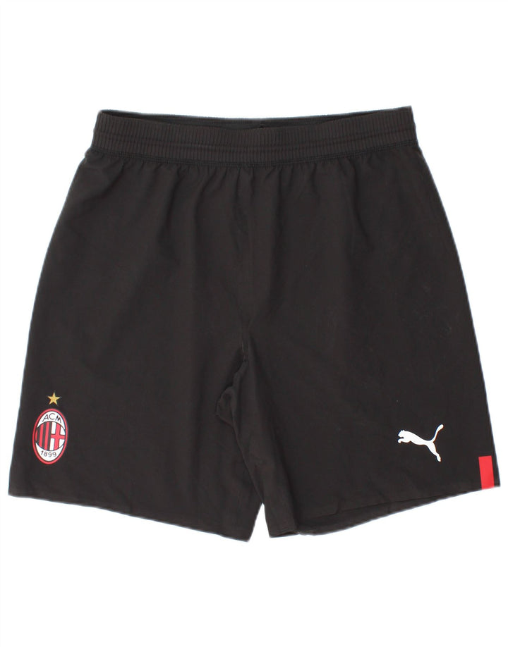 Ανδρικά σορτς Puma AC Milan, μεσαίο μαύρο πολυεστέρα